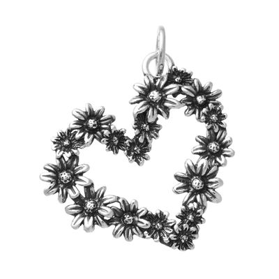 Charm Cuore Margherite Charm Cuore Margherite