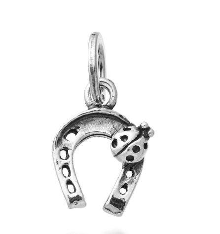 Charm Ferro di Cavallo Coccinella