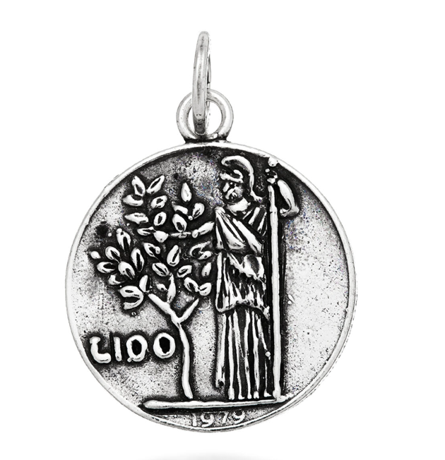 Charm Moneta 100 Lire
