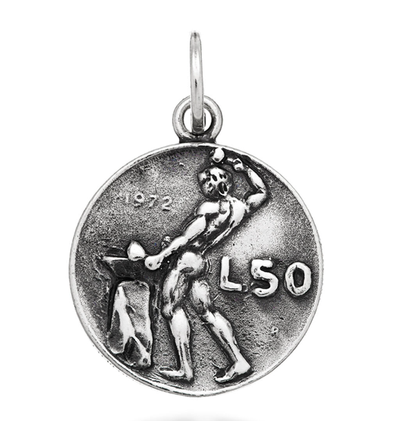 Charm Moneta 50 Lire