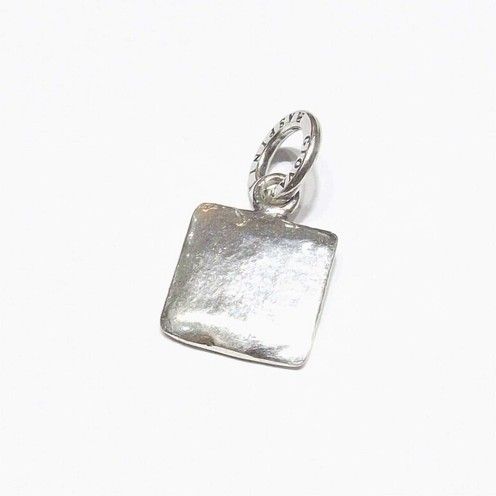 Charm medaglia quadrata