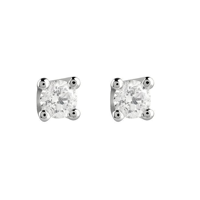 Orecchini  &quot;Virginia&quot; ct. 0,18 G-SI