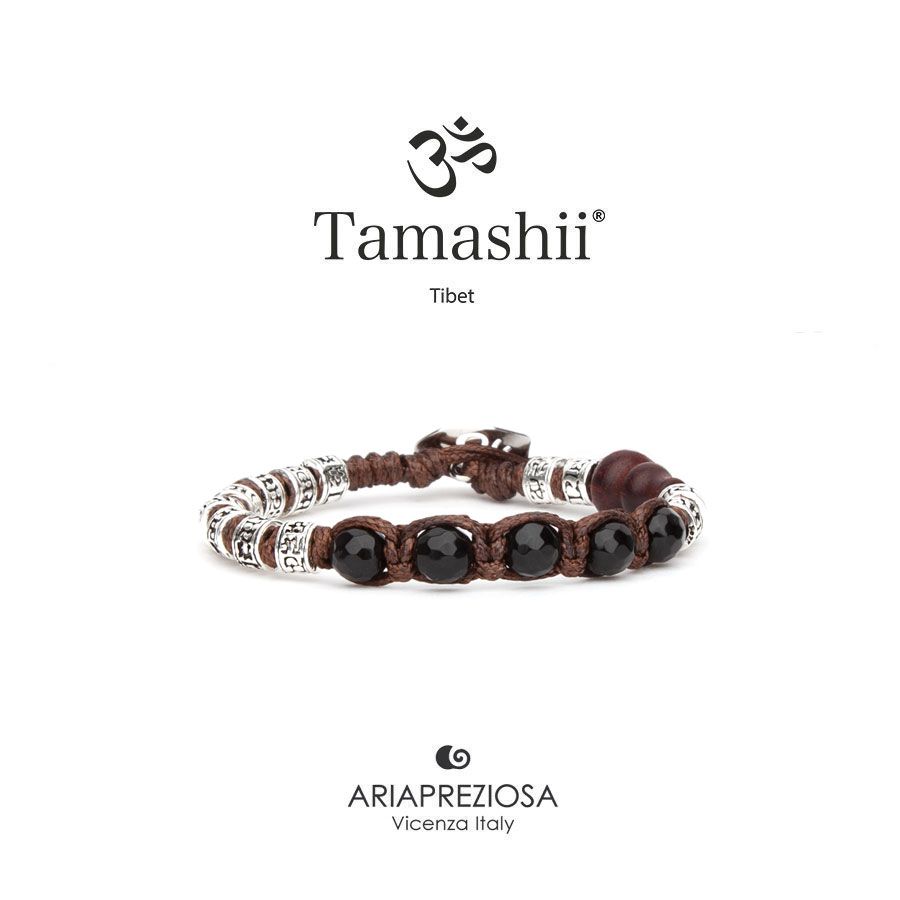 Bracciale Ruota Preghiera Multifaceted Onice