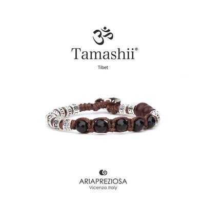 Bracciale Ruota Preghiera Multifaceted Onice