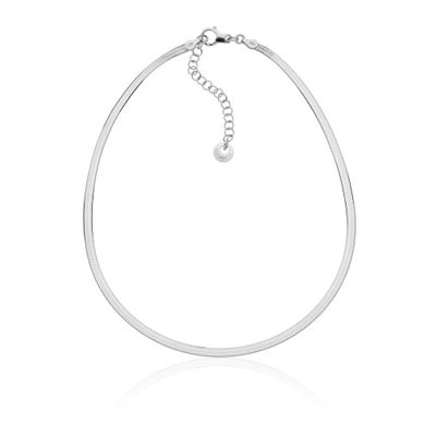 Collana in argento &quot;Herringbone&quot;
