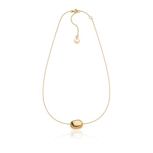 Collana in argento DORATO media Boule