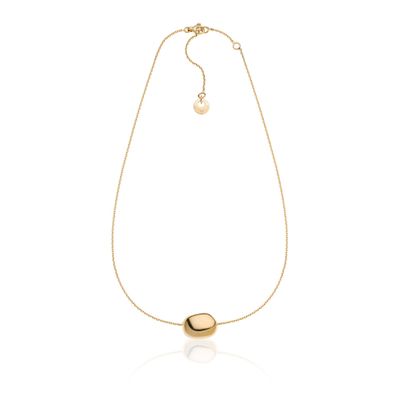 Collana in argento DORATO media Boule