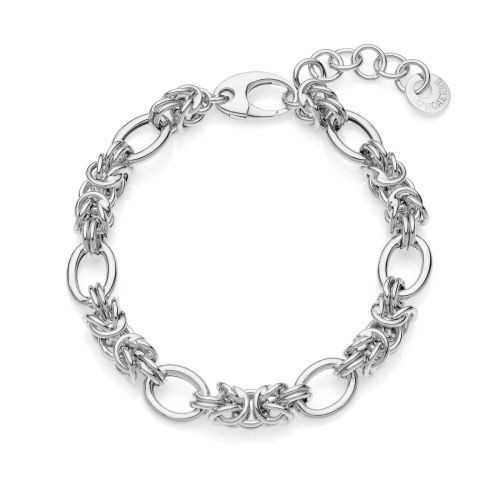 Bracciale catena Bizantina in argento