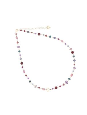 GIROCOLLO 18KT NUVOLE ROSSO