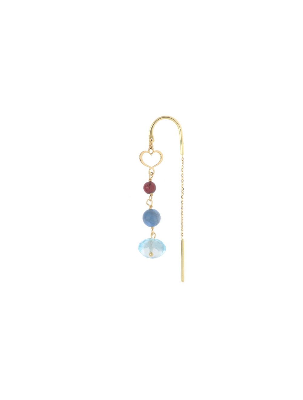 ORECCHINO 18KT NUVOLE BLU