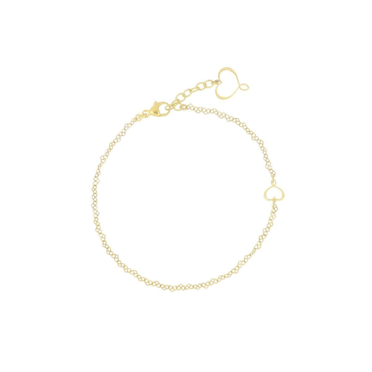 BRACCIALE PASSPARTOUT CATENA CUORI PICCOLI