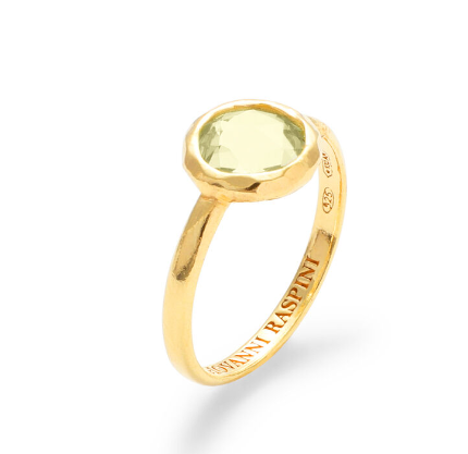 Anello Loop Verde lime