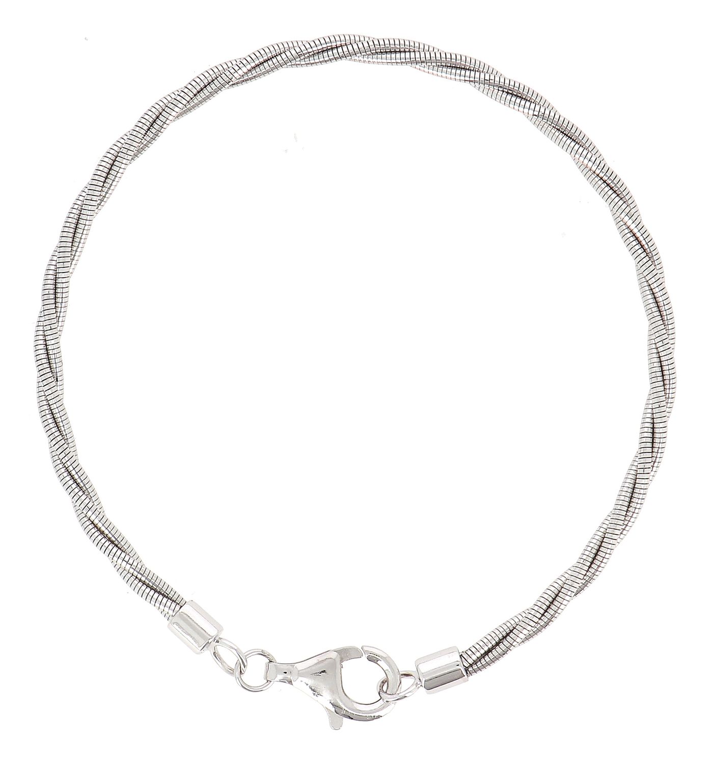 Bracciale DNA TORCHON bianco