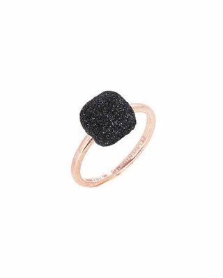 Anello piccolo Cocktail nero
