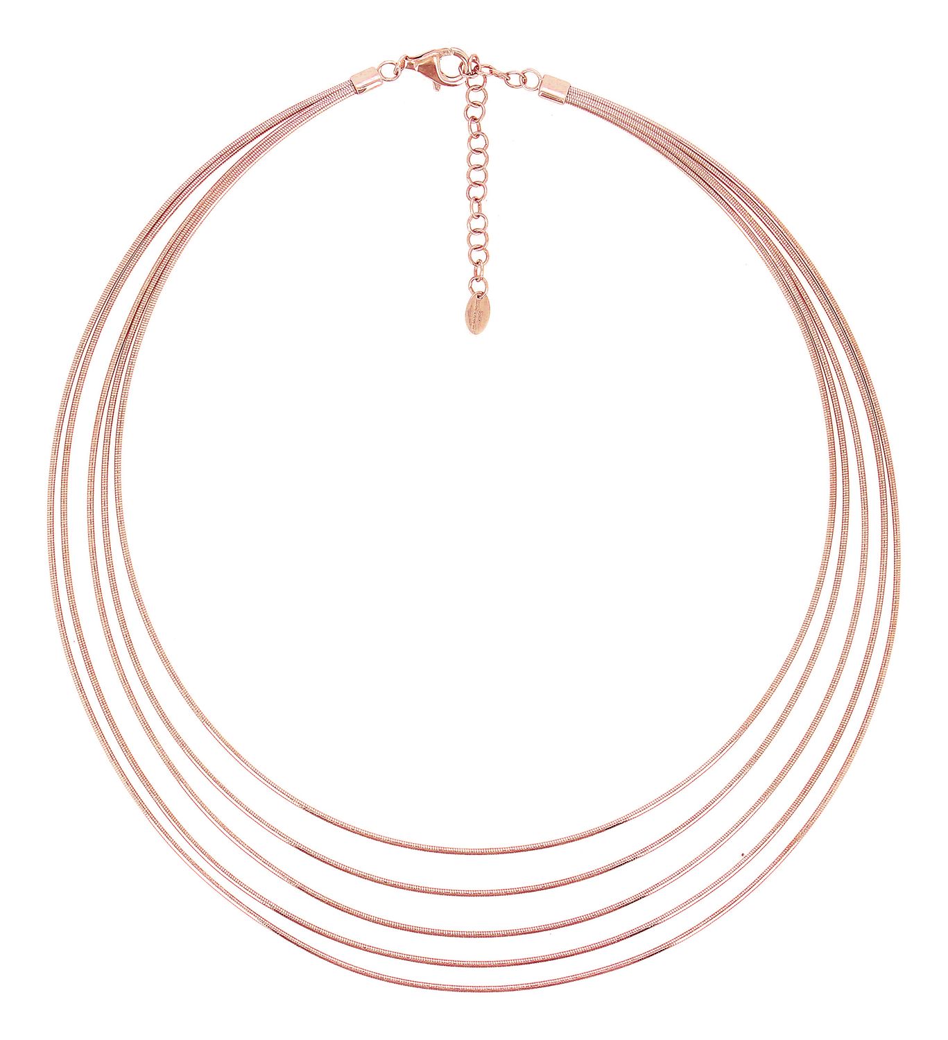 Collier DNA rosa