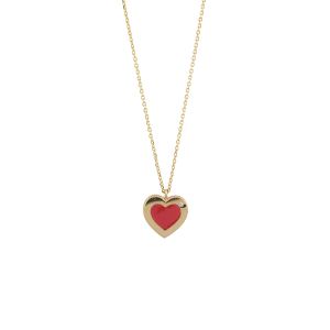 Collier a cuore &quot;Joy&quot; 9 kt