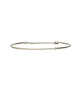 BRACCIALE FILO D&#39;AMORE PREZIOSO IN ORO GIALLO 9kt E DIAMANTE