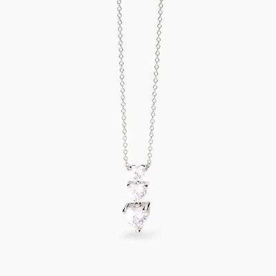 Girocollo in argento con zirconi cuore Lovely Girocollo in argento con zirconi cuore Lovely