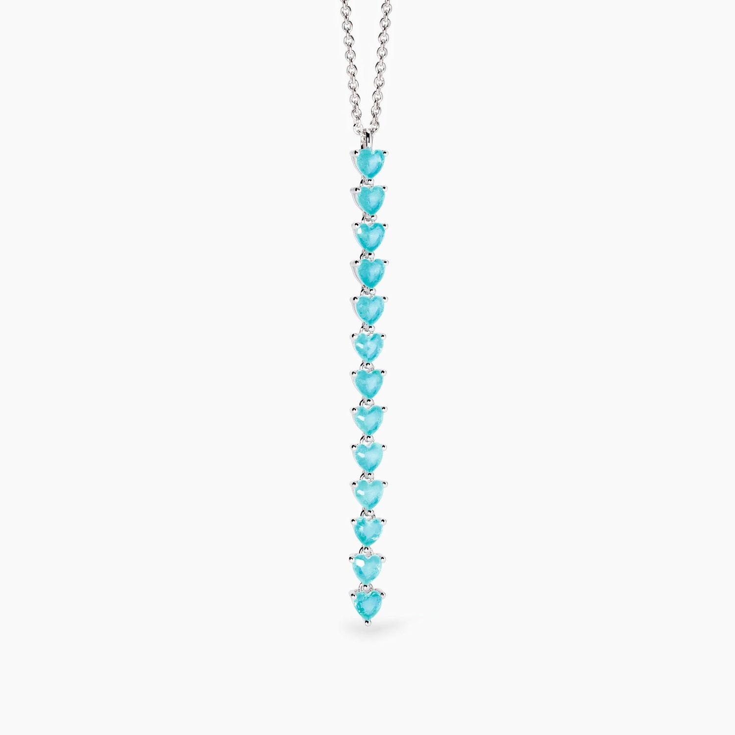 Girocollo con fusion stone glass azzurro Non Sarà Un&#39;avventura