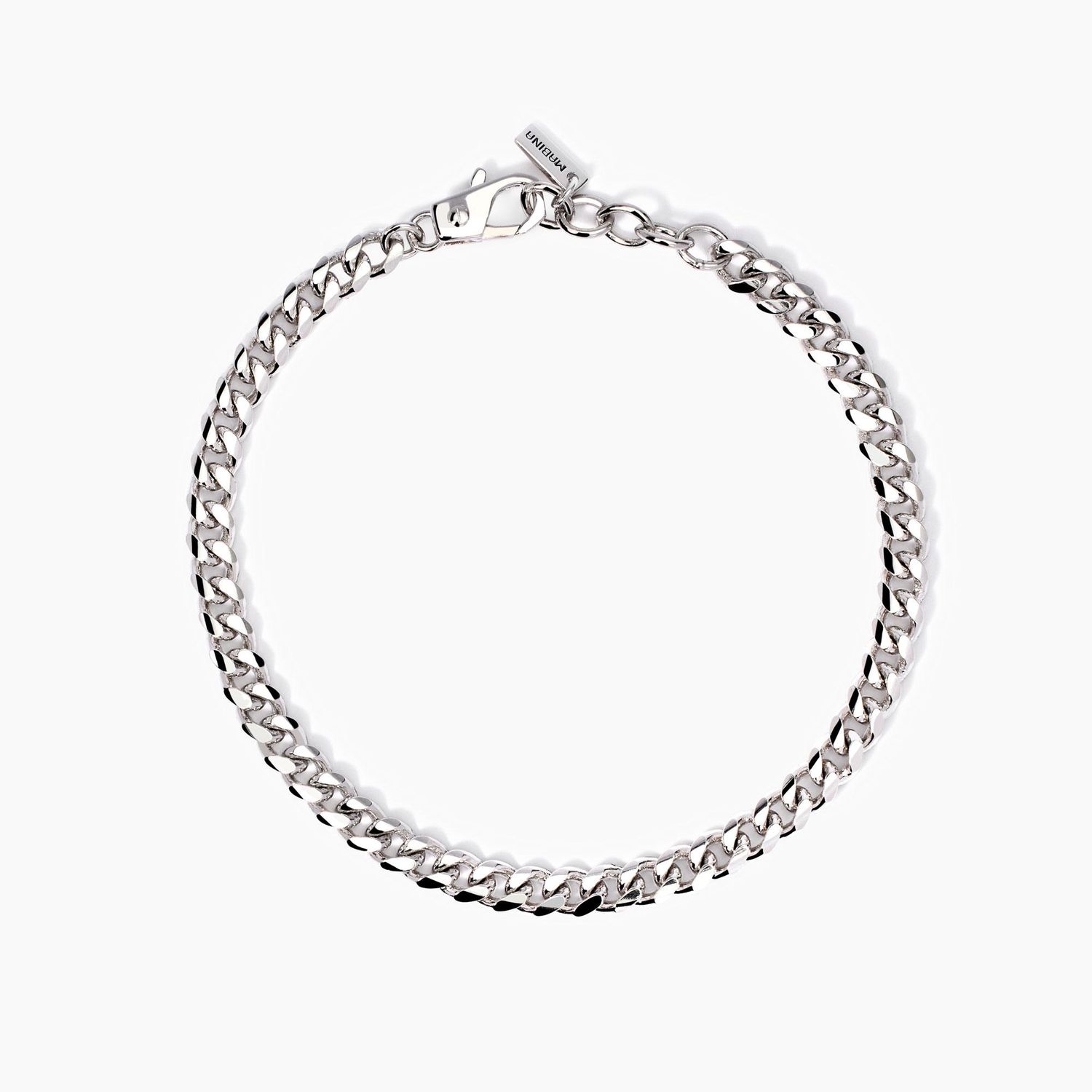 Bracciale uomo con catena groumette Denim
