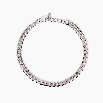 Bracciale uomo con catena diamantata Denim