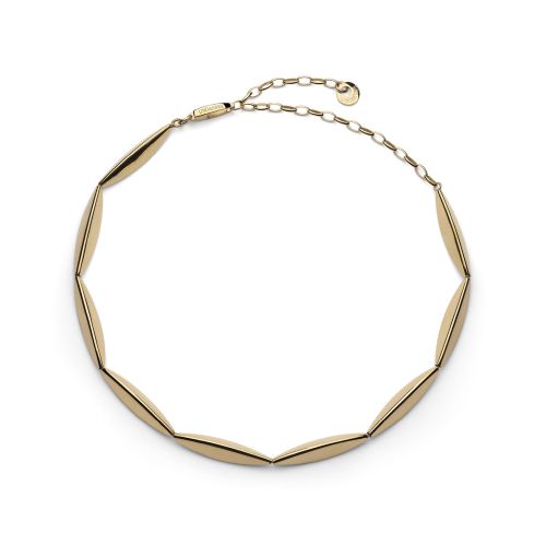 Collana &quot;Aria&quot; in argento dorato
