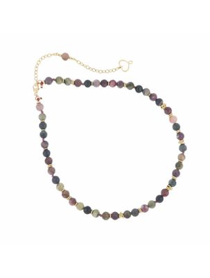 GIROCOLLO PIETRE DI TORMALINA MULTICOLOR