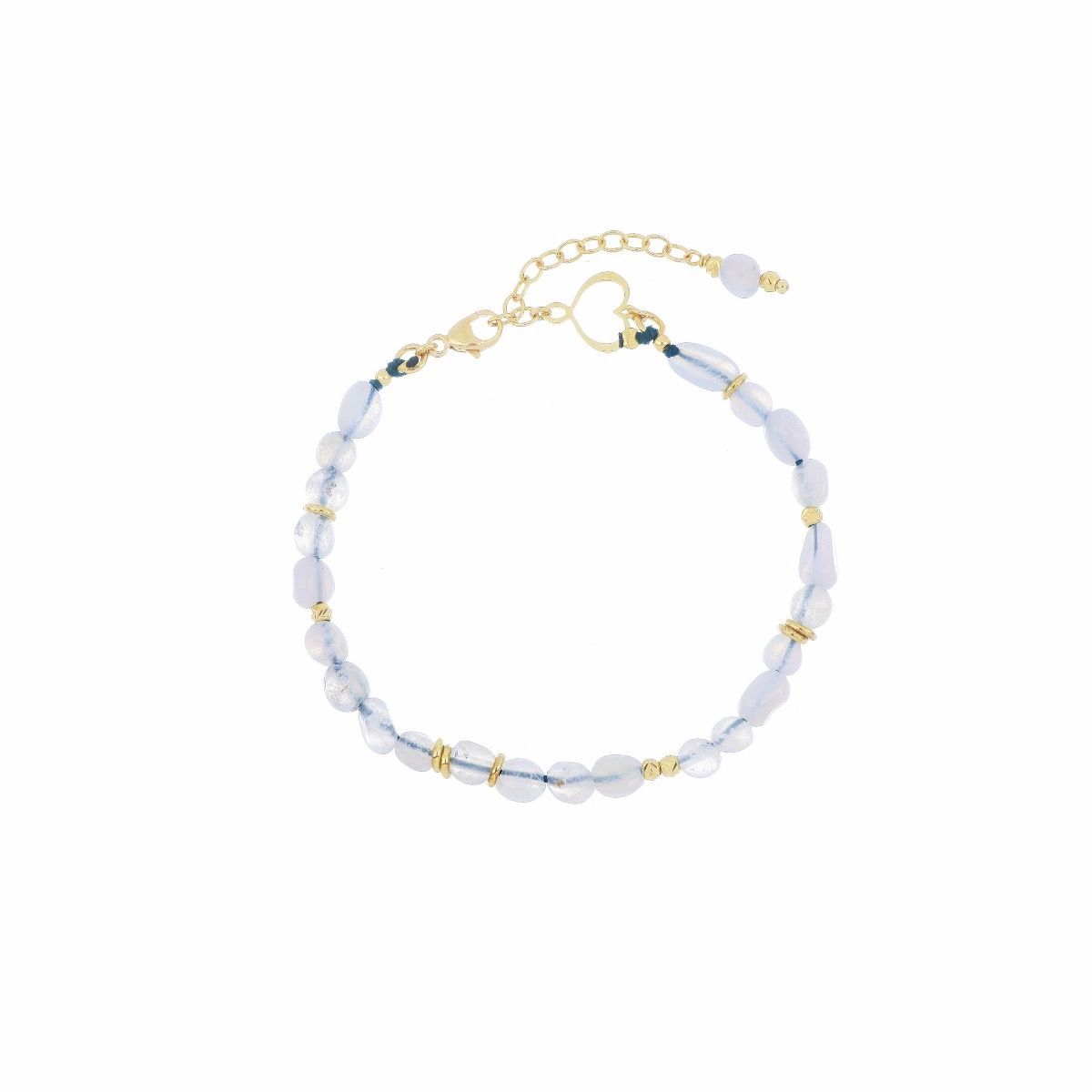 BRACCIALE PIETRE DI CALCEDONIO
