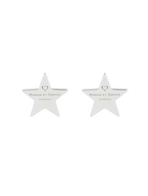 COPPIA DI ORECCHINI LOBO ARCHIVIO STELLA GRANDE ARGENTO