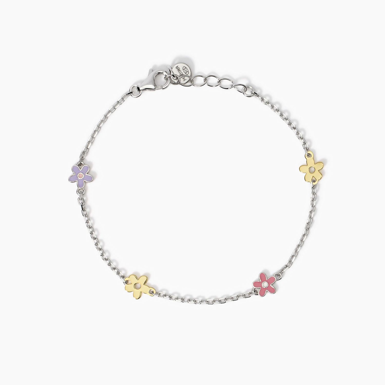 Bracciale da bambina con fiorellini Flora