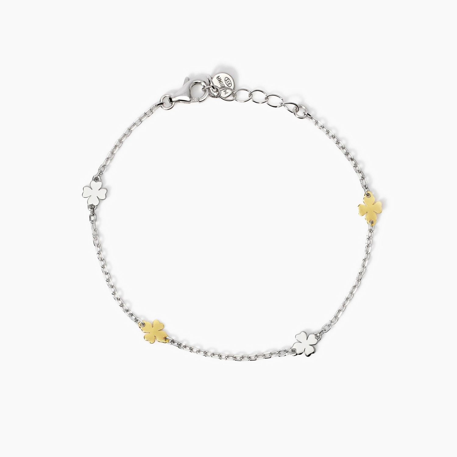 Bracciale con quadrifogli Cercami