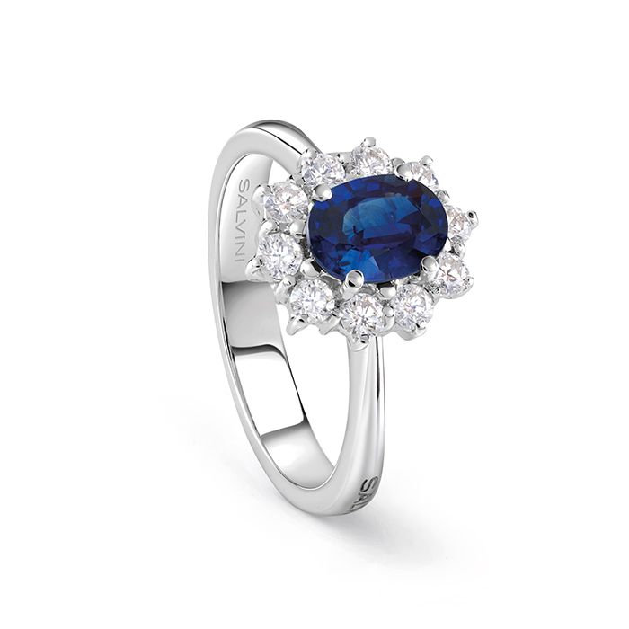 Anello &quot;LOVE FOR COLOR&quot; zaffiro