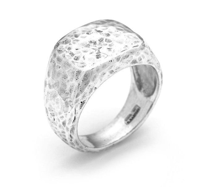 anello martellato chevalier, Misura: 26