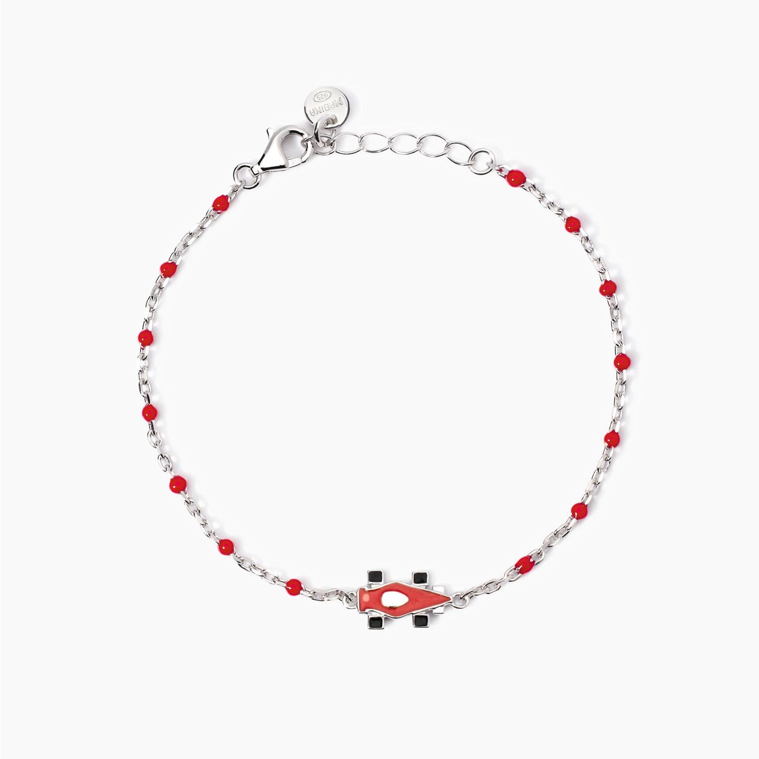 Bracciale con macchinina da corsa Racing