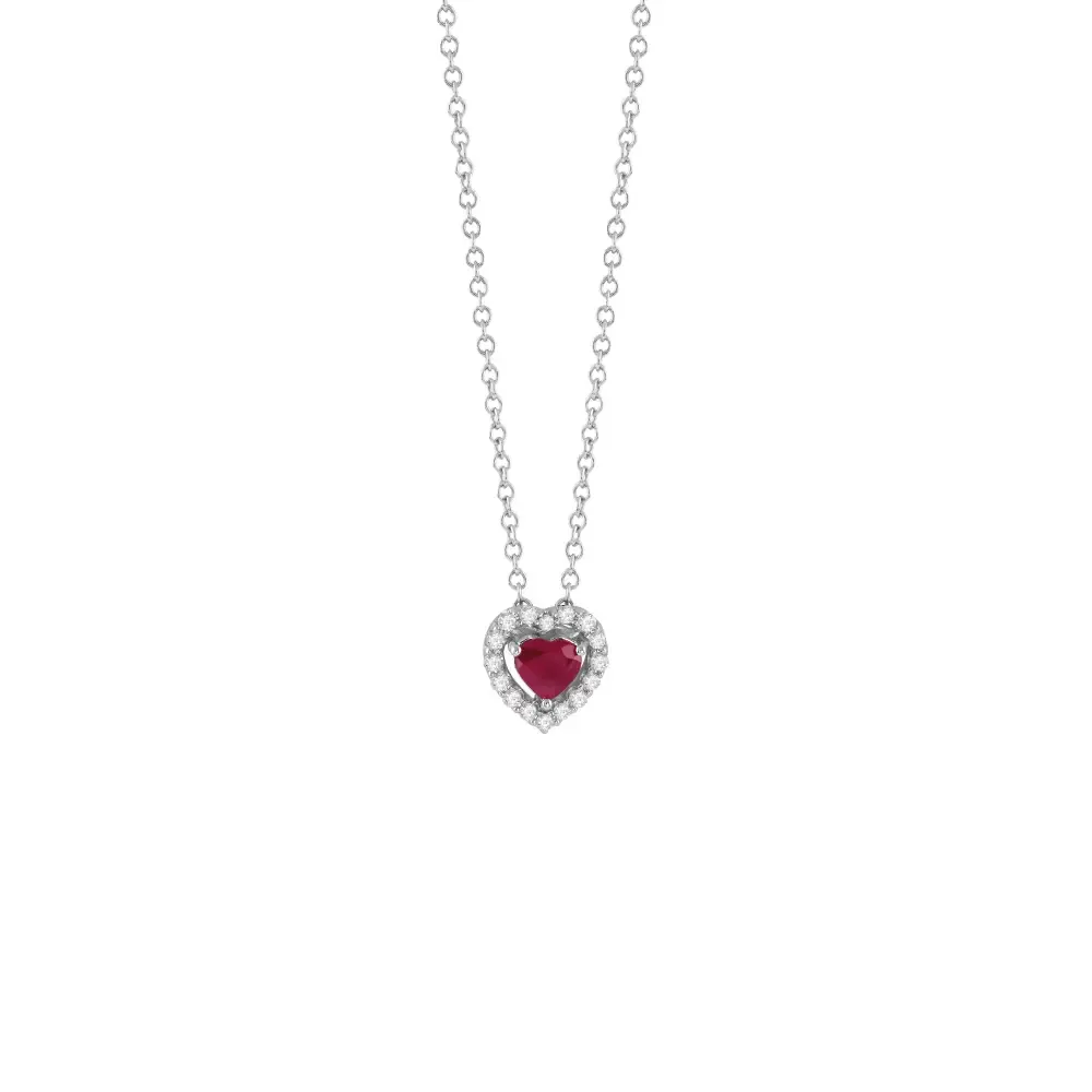 Collier &quot;MINI DORA&quot; rubino