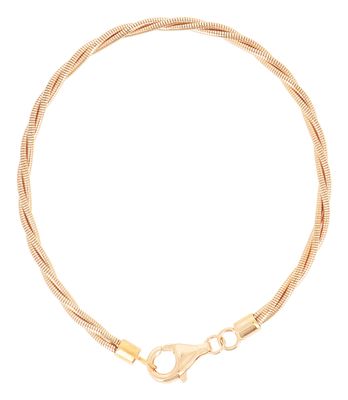 Bracciale DNA TORCHON argento dorato