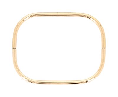 Bracciale rigido ELEGANCE in argento dorato