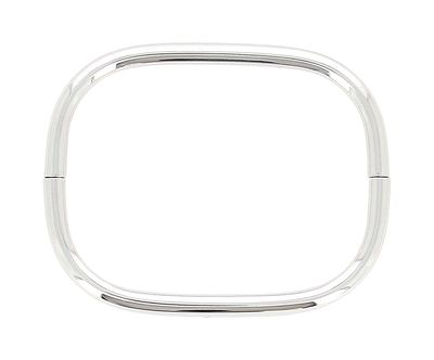 Bracciale rigido rettangolare ELEGANCE in argento