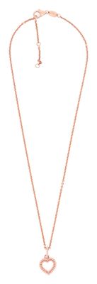Collana &quot;Pixel&quot; in argento rosato