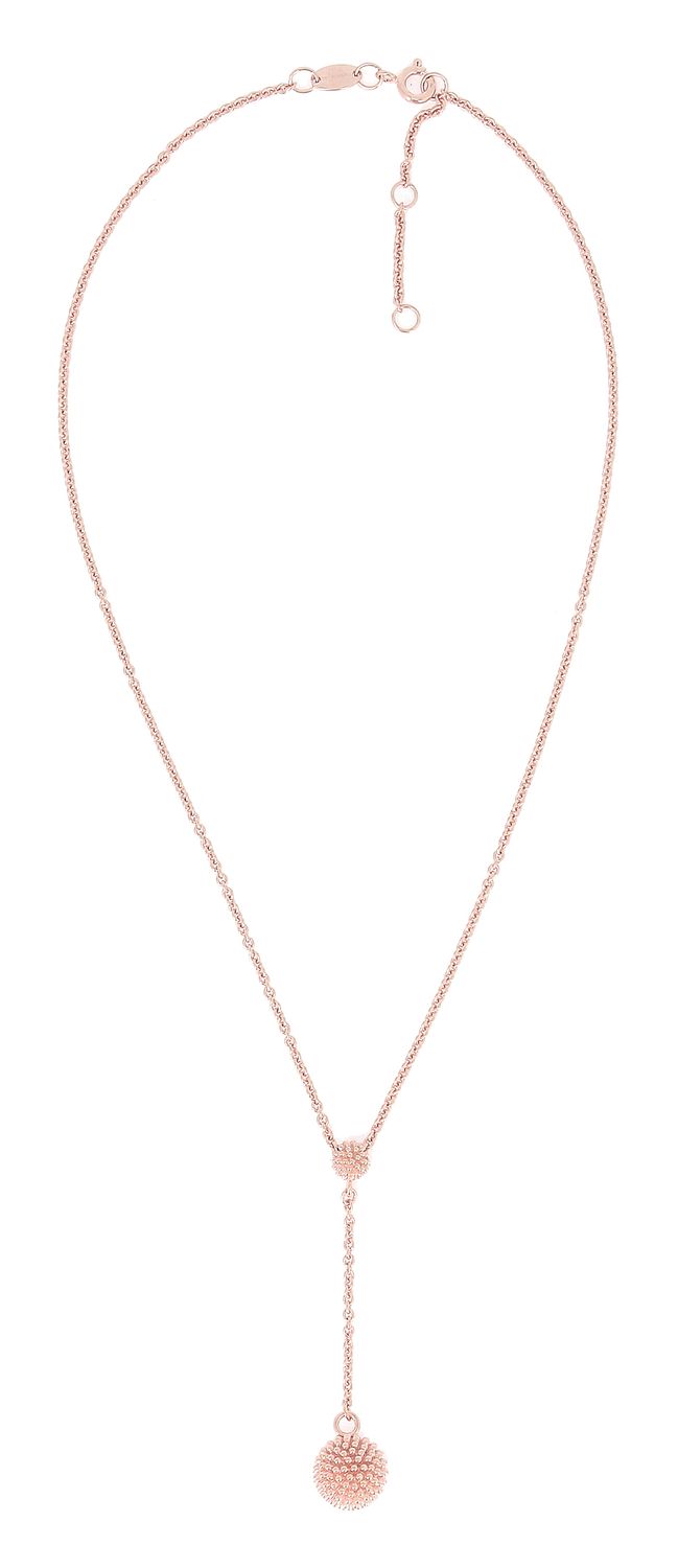 Collana &quot;Pixel&quot; in argento rosato