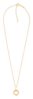 Collana &quot;Pixel&quot; in argento dorato