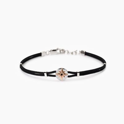 Bracciale uomo con rosa dei venti Cruise Bracciale uomo con rosa dei venti Cruise