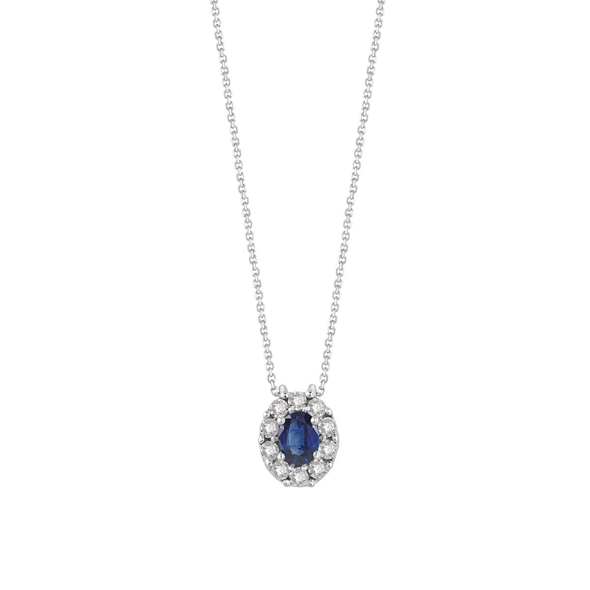 Collier con zaffiro