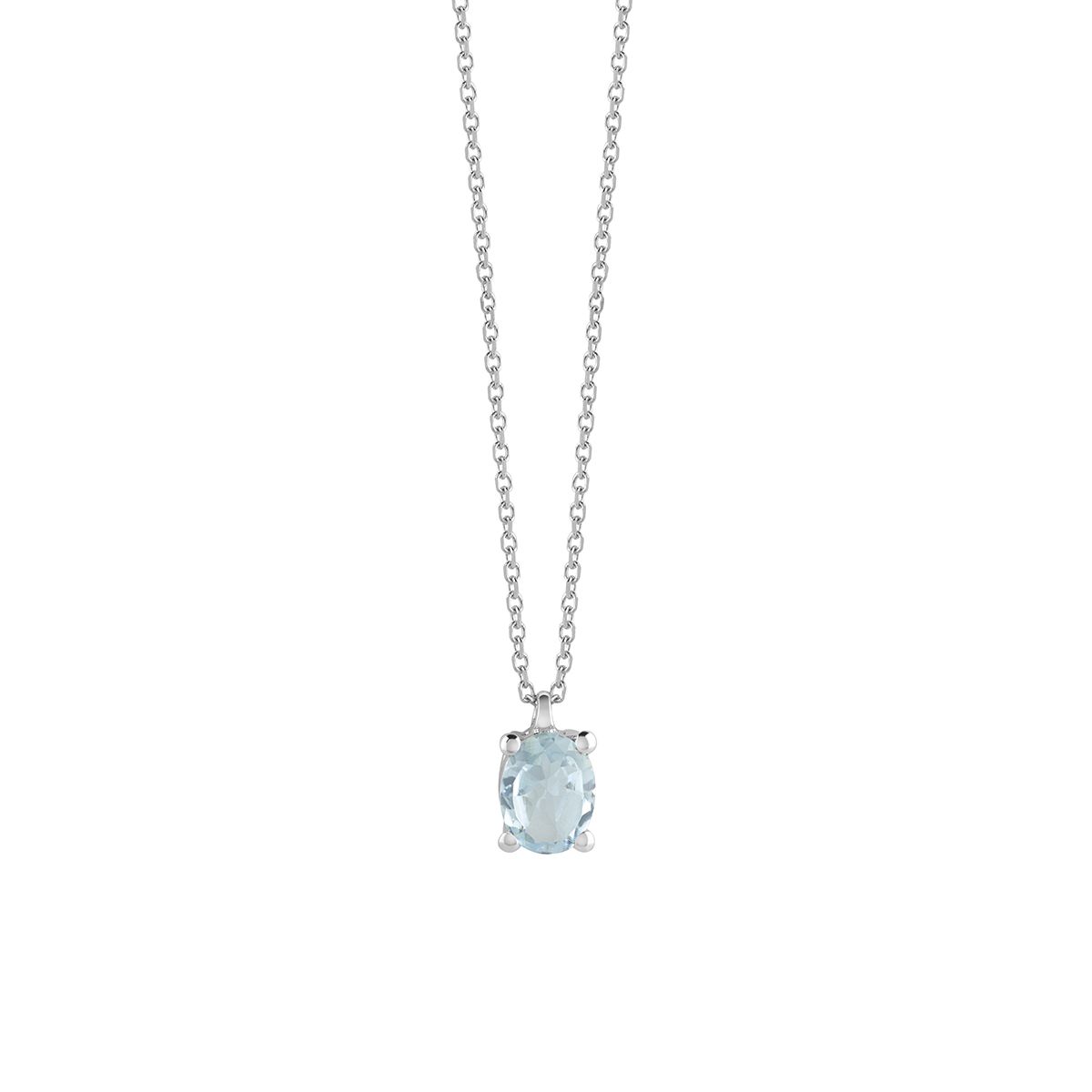 Collier &quot;Stephanie&quot; con acquamarina
