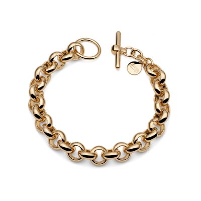 Bracciale rolò dorato