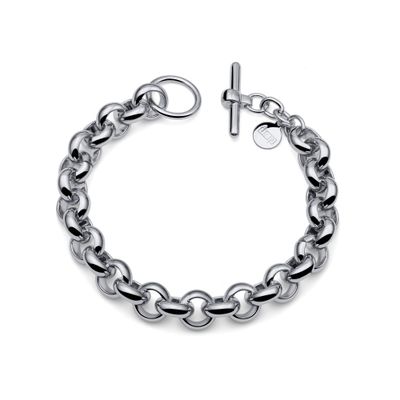 Bracciale rolò argentato