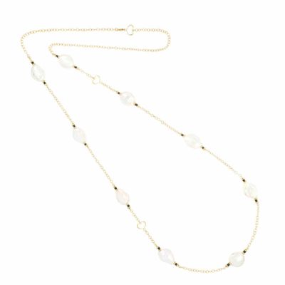 COLLANA LUNGA PERLA BAROCCA COLLANA LUNGA PERLA BAROCCA