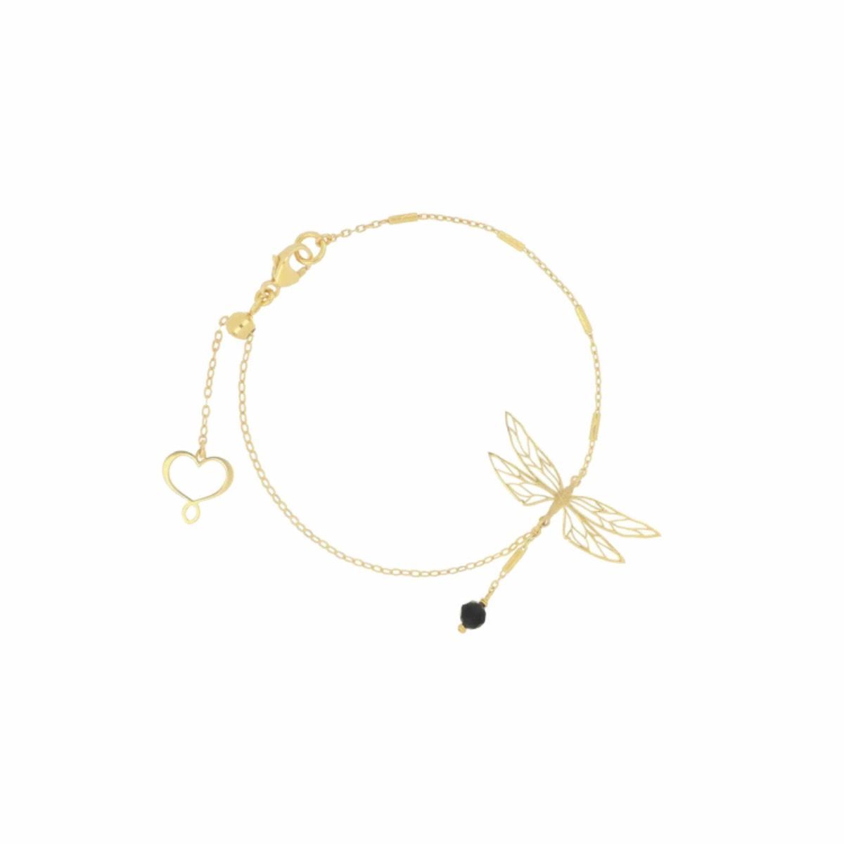 BRACCIALE LIBELLULA E SPINELLO