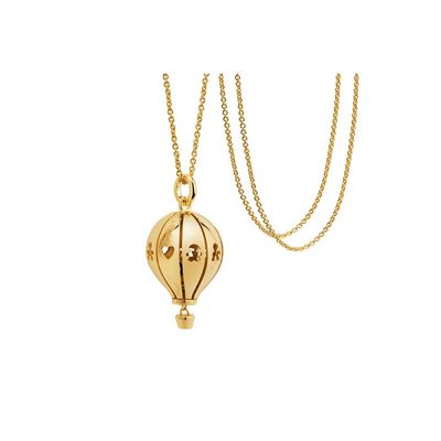Collana Suonamore Le Mongolfiere in argento placcato oro giallo