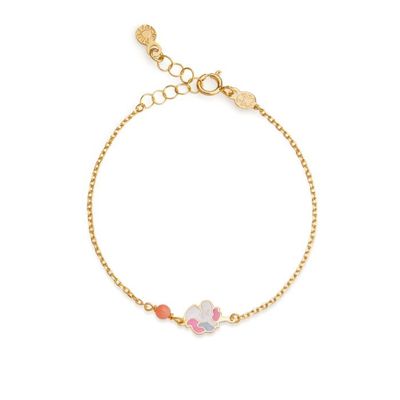 Bracciale Toys in oro giallo con unicorno e corallino Bracciale Toys in oro giallo con unicorno e corallino
